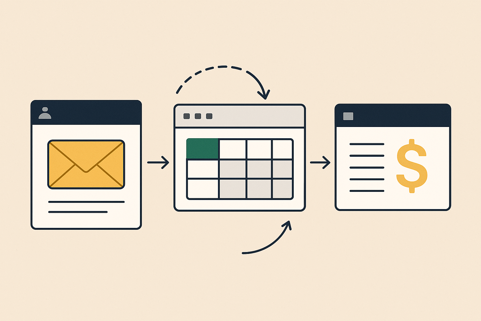 Email, spreadsheet, back-office system: the cost of coordination work